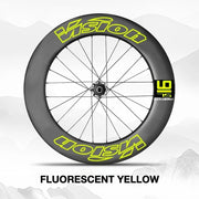 VISION METRON SL91 Single-Wheel Decal Kit — Aero Carbon Rim Graphics - Detail 32