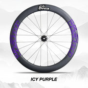 VISION SC60 Wheel Decal Kit — Carbon Rim Wrap Stickers — Complete Wheelset + Spare Set - Detail 8