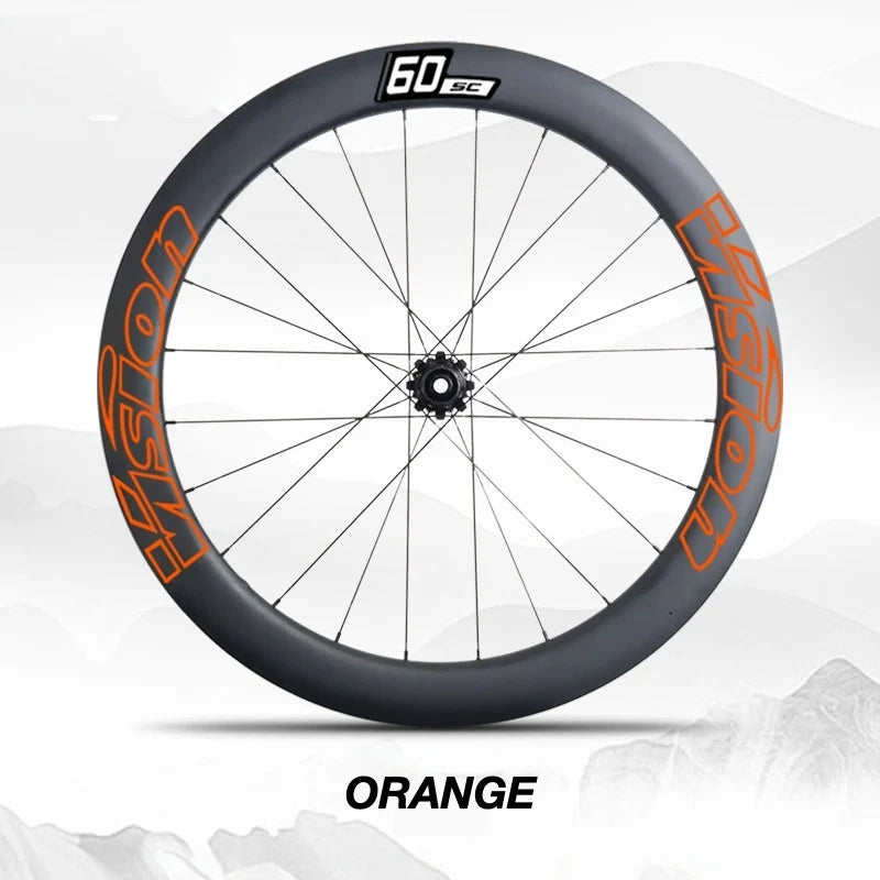 VISION SC60 Wheel Decal Kit — Carbon Rim Wrap Stickers — Complete Wheelset + Spare Set - Detail 9