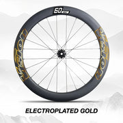 VISION SC60 Wheel Decal Kit — Carbon Rim Wrap Stickers — Complete Wheelset + Spare Set - Detail 11