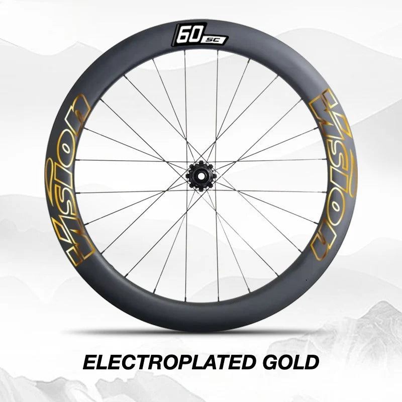 VISION SC60 Wheel Decal Kit — Carbon Rim Wrap Stickers — Complete Wheelset + Spare Set - Detail 11