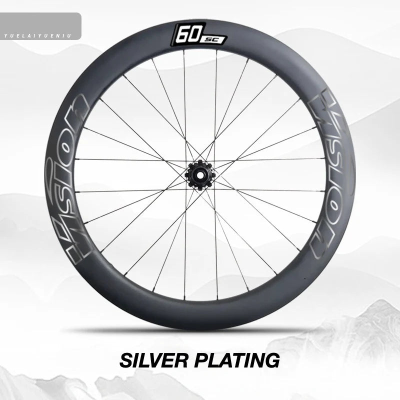 VISION SC60 Wheel Decal Kit — Carbon Rim Wrap Stickers — Complete Wheelset + Spare Set - Detail 12