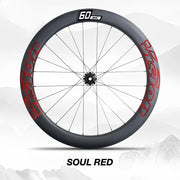 VISION SC60 Wheel Decal Kit — Carbon Rim Wrap Stickers — Complete Wheelset + Spare Set - Detail 15