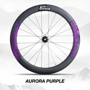VISION SC60 Wheel Decal Kit — Carbon Rim Wrap Stickers — Complete Wheelset + Spare Set - Detail 18