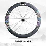 VISION SC60 Wheel Decal Kit — Carbon Rim Wrap Stickers — Complete Wheelset + Spare Set - Detail 22