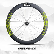 VISION SC60 Wheel Decal Kit — Carbon Rim Wrap Stickers — Complete Wheelset + Spare Set - Detail 27
