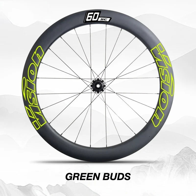 VISION SC60 Wheel Decal Kit — Carbon Rim Wrap Stickers — Complete Wheelset + Spare Set - Detail 27