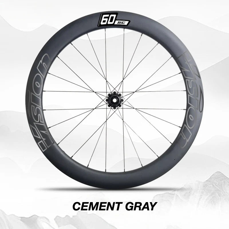 VISION SC60 Wheel Decal Kit — Carbon Rim Wrap Stickers — Complete Wheelset + Spare Set - Detail 29