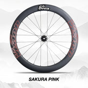 VISION SC60 Wheel Decal Kit — Carbon Rim Wrap Stickers — Complete Wheelset + Spare Set - Detail 30