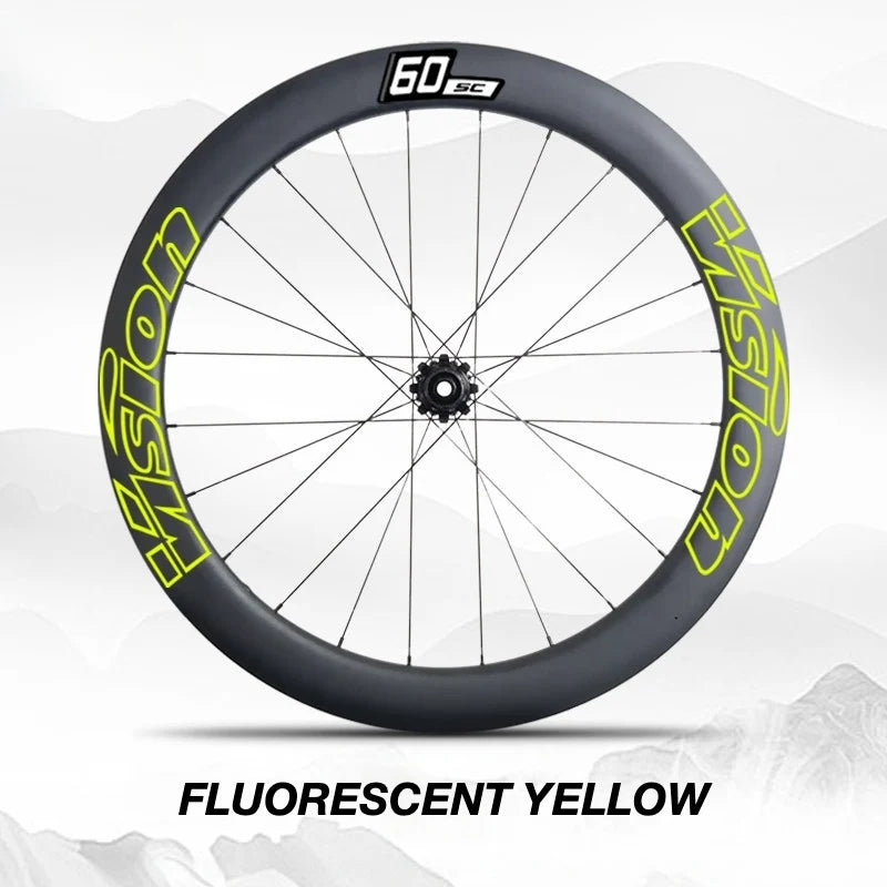 VISION SC60 Wheel Decal Kit — Carbon Rim Wrap Stickers — Complete Wheelset + Spare Set - Detail 31