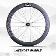 VISION SC60 Wheel Decal Kit — Carbon Rim Wrap Stickers — Complete Wheelset + Spare Set - Detail 35