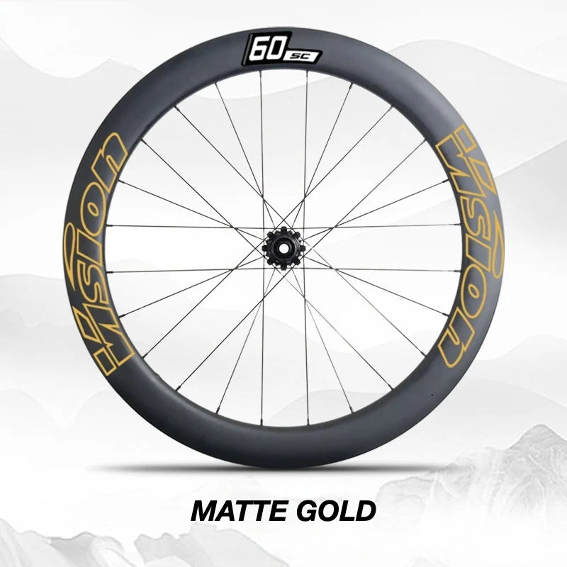 VISION SC60 Wheel Decal Kit — Carbon Rim Wrap Stickers — Complete Wheelset + Spare Set - Detail 38