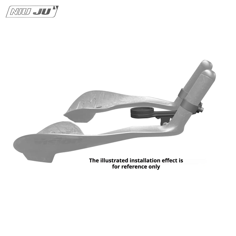 VISION TFE TT Aero Bar Computer Mount with GoPro Adapter | Garmin, Wahoo, Giant, Bryton & iGPS - Detail 6