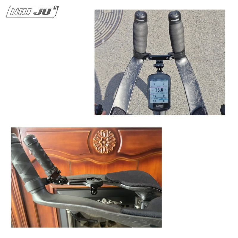 VISION TFE TT Aero Bar Computer Mount with GoPro Adapter | Garmin, Wahoo, Giant, Bryton & iGPS - Detail 7